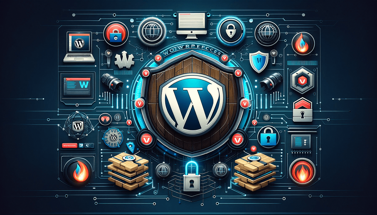 Image depicting WordPress security features, highlighting tools and measures for enhancing website protection and safety.